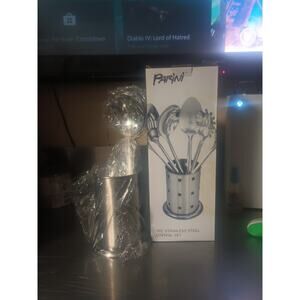 Parini 7 pc Stainless Steel Utensil Set